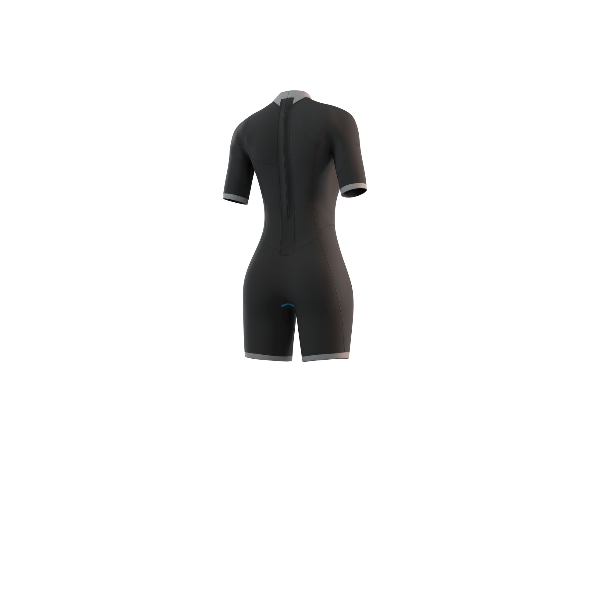 Mystic Brand Shorty 3/2mm Bzip Flatlock Women - Short Arm / Back-zip
