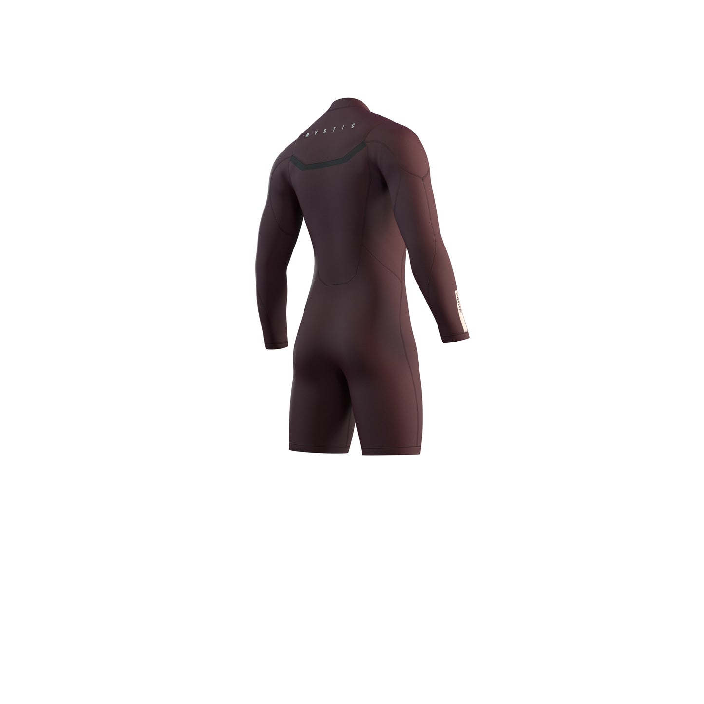 Mystic Marshall Longarm Shorty 3/2mm Fzip Merlot - Long Arm / Front-zip