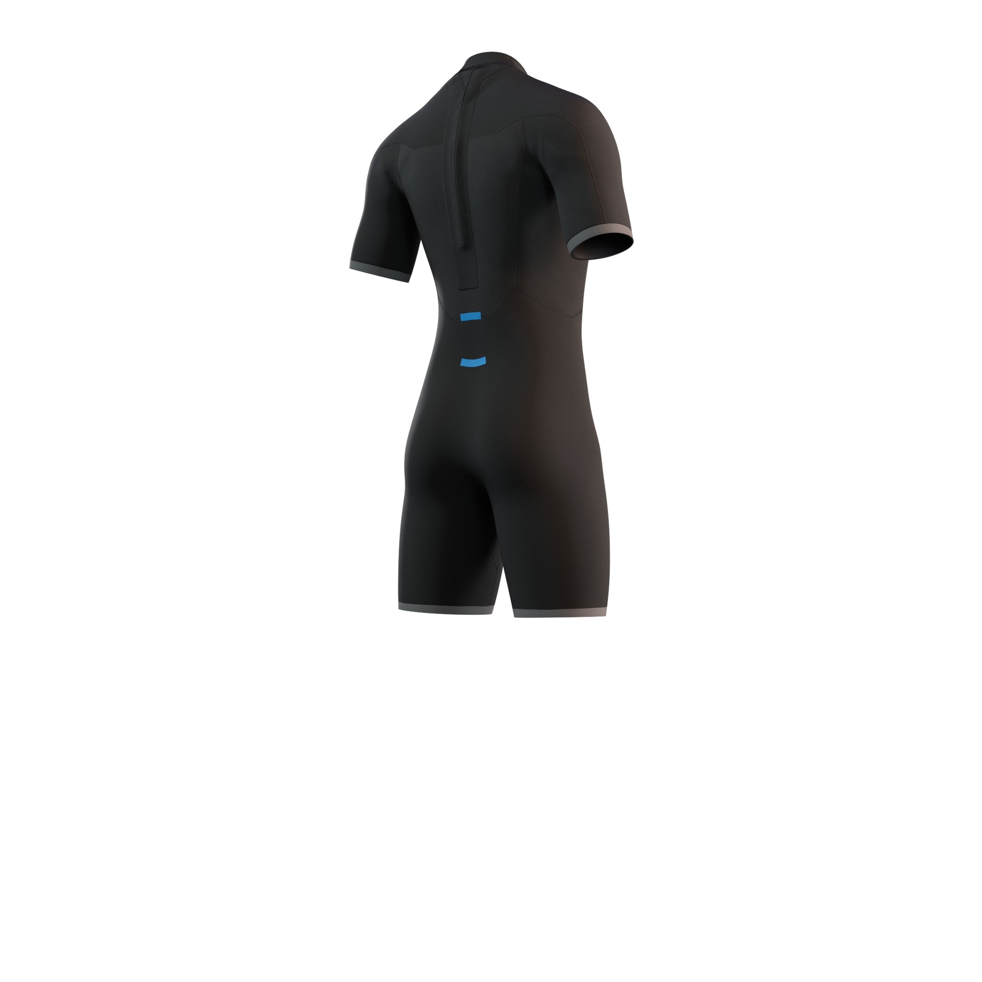 Mystic Brand Shorty 3/2mm Bzip Flatlock - Short Arm / Back-zip