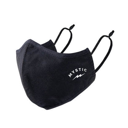 Mystic Logo Face Mask - Black - Masks