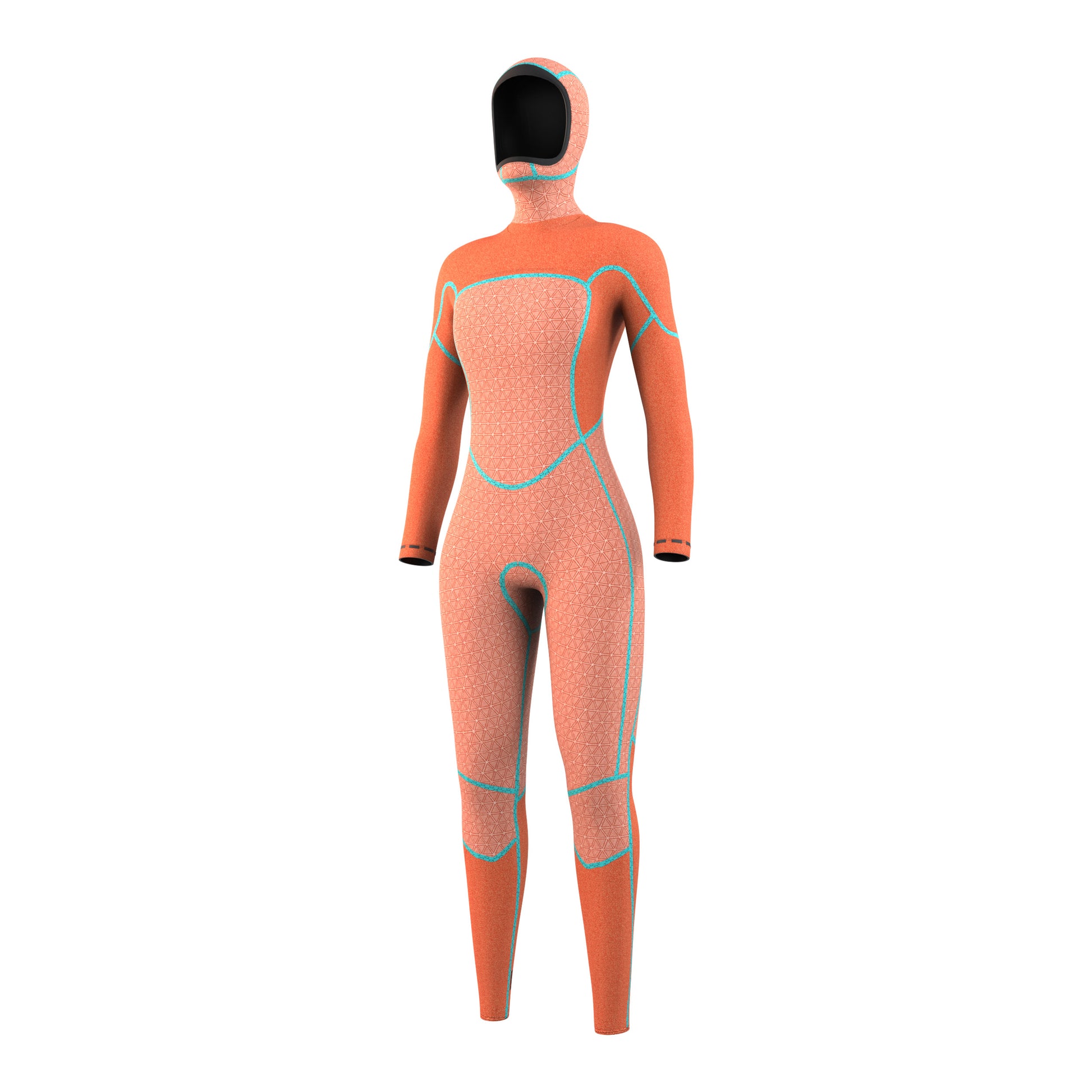 Mystic Gem Hooded Fullsuit 6/4/3mm DFzip Women - Hooded Fullsuits