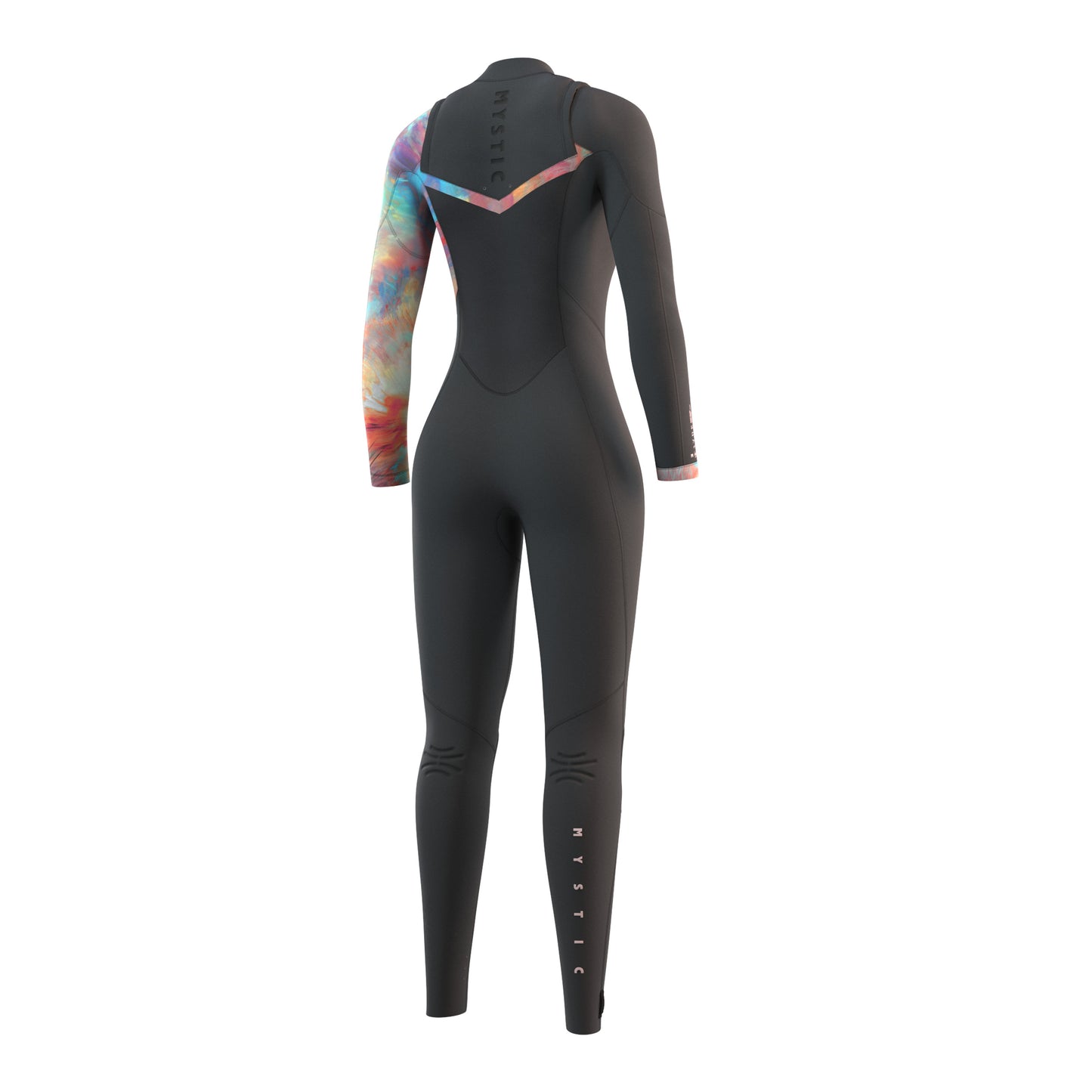Mystic Jayde Fullsuit 3/2mm Double Fzip Women Dark Grey - Fullsuit / Double Front-zip