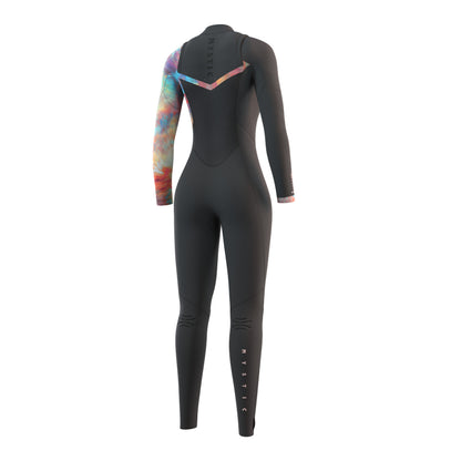 Mystic Jayde Fullsuit 3/2mm Double Fzip Women Dark Grey - Fullsuit / Double Front-zip