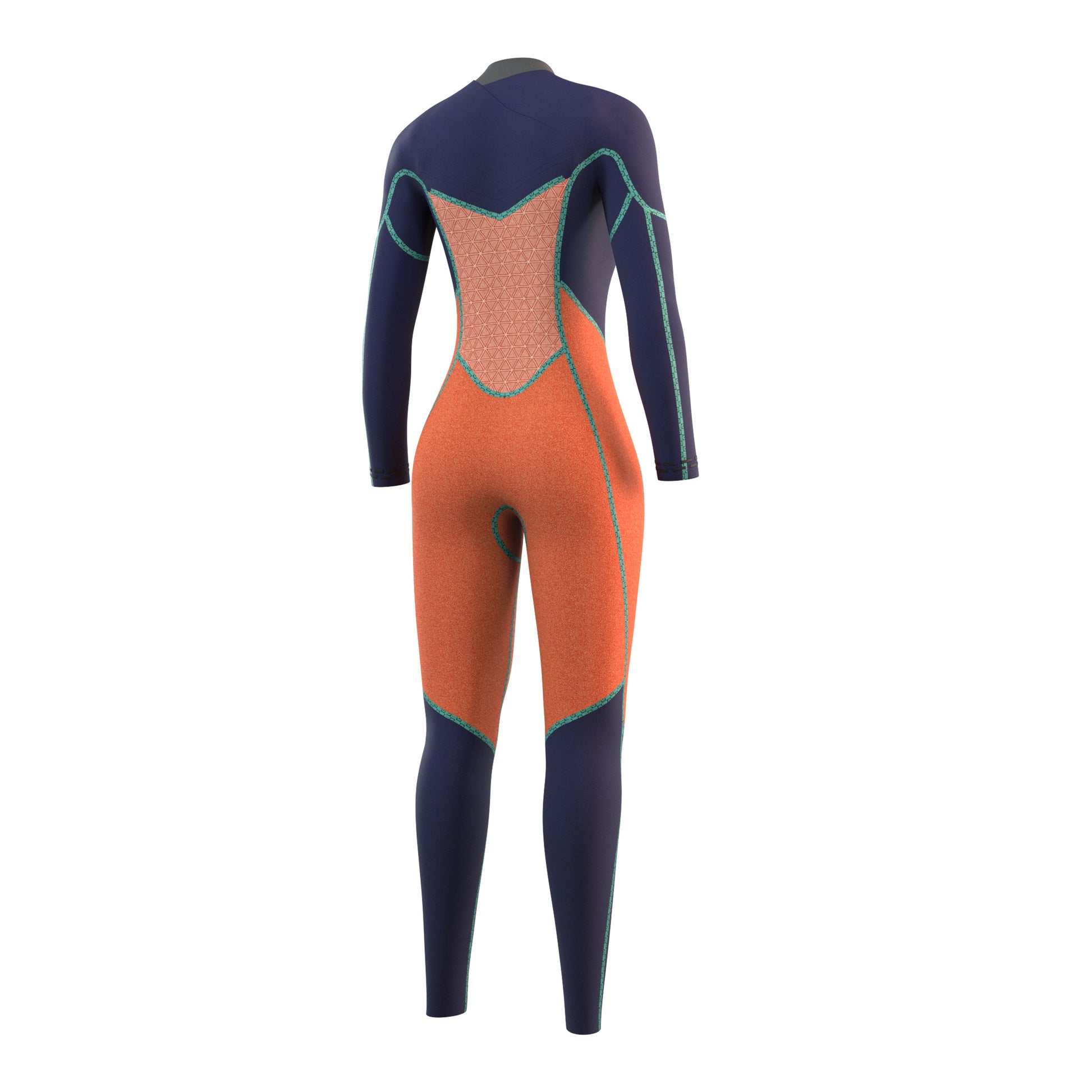 Mystic Jayde Fullsuit 3/2mm Double Fzip Women Dark Grey - Fullsuit / Double Front-zip