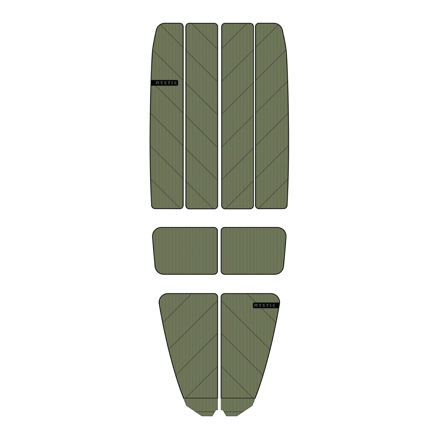 Mystic Ambush Full Deckpad Classic Shape - Deck Pads