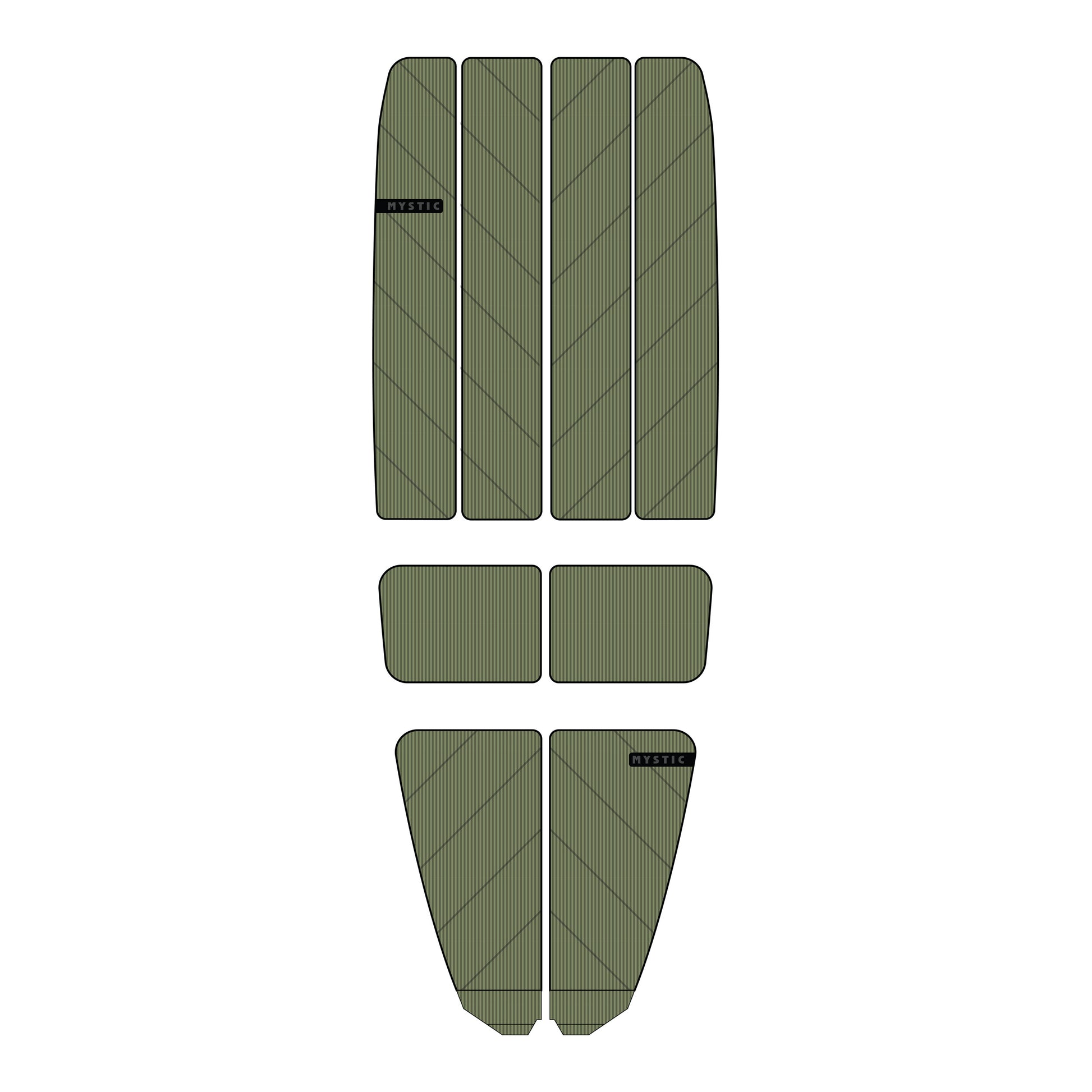 Mystic Ambush Full Deckpad Classic Shape - Deck Pads