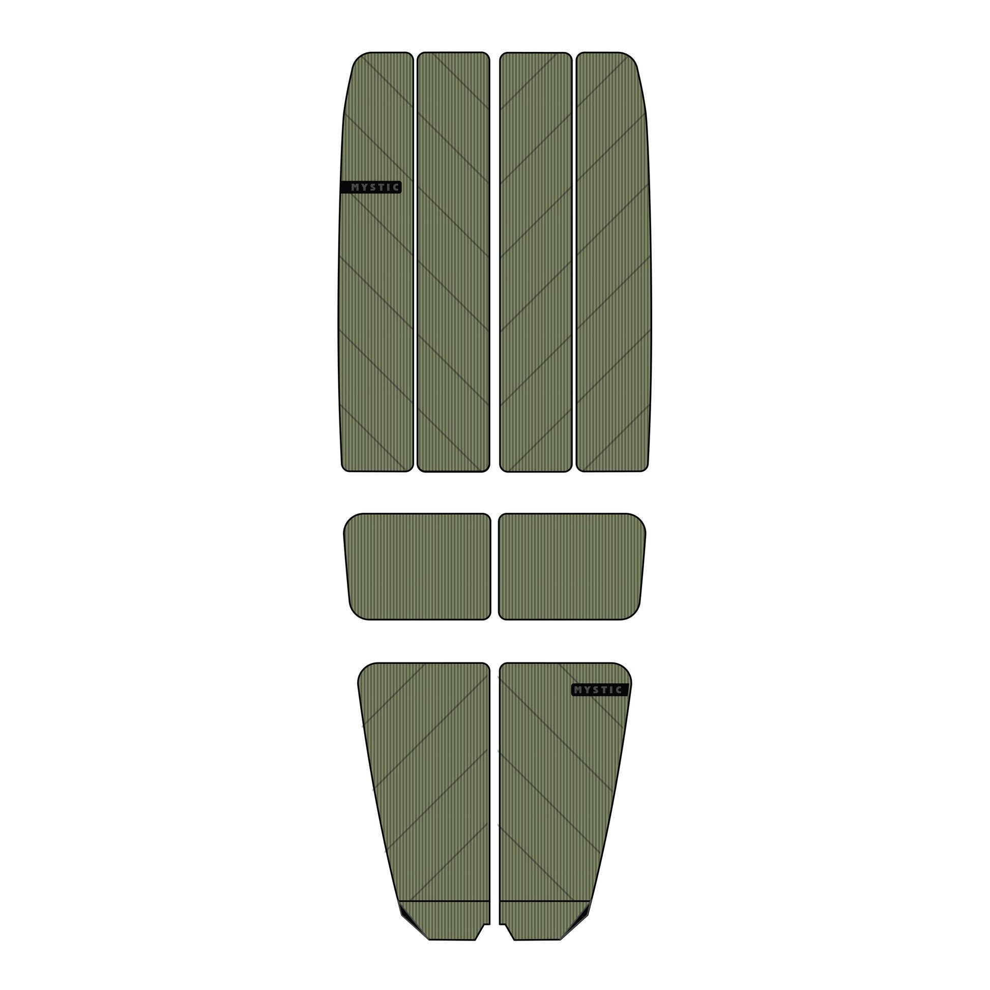 Mystic Ambush Full Deckpad Stubby Shape - Deck Pads