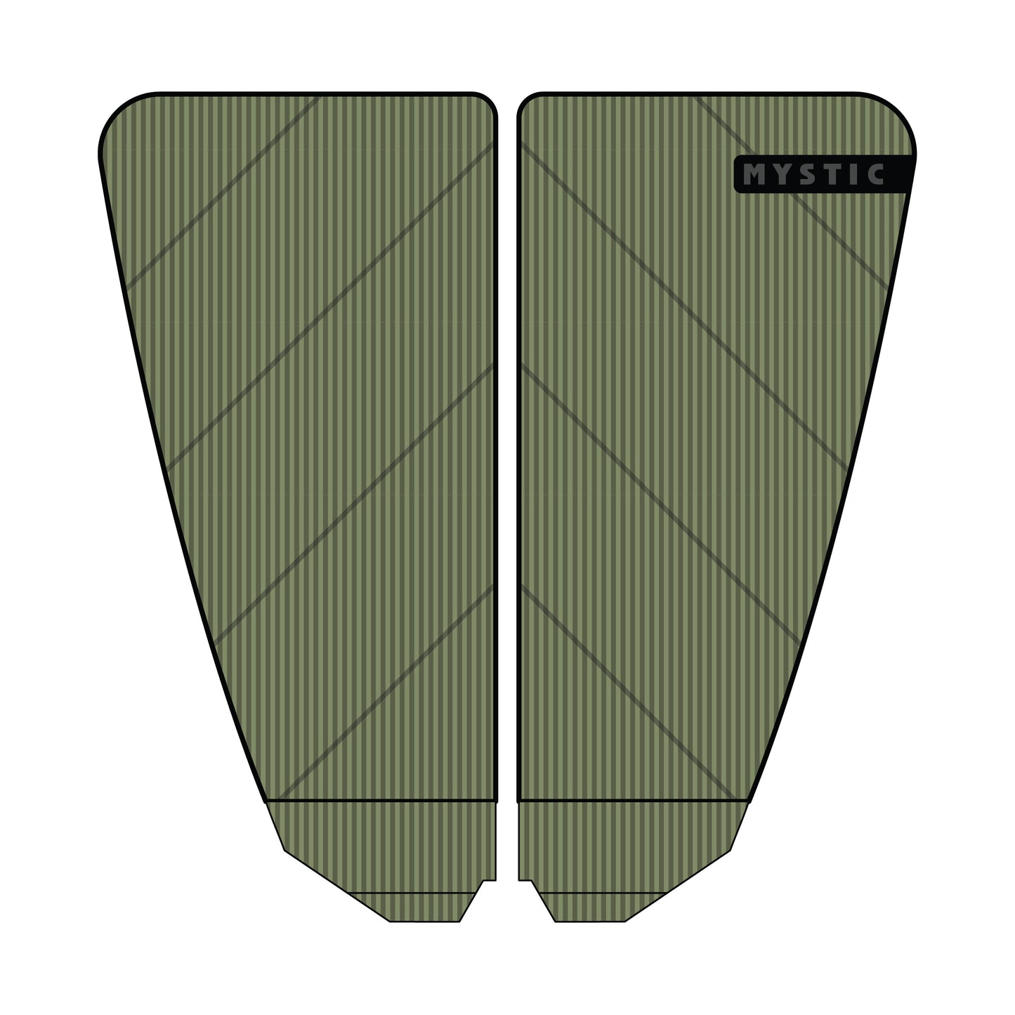Mystic Ambush Tailpad Classic Shape - Tail Pads