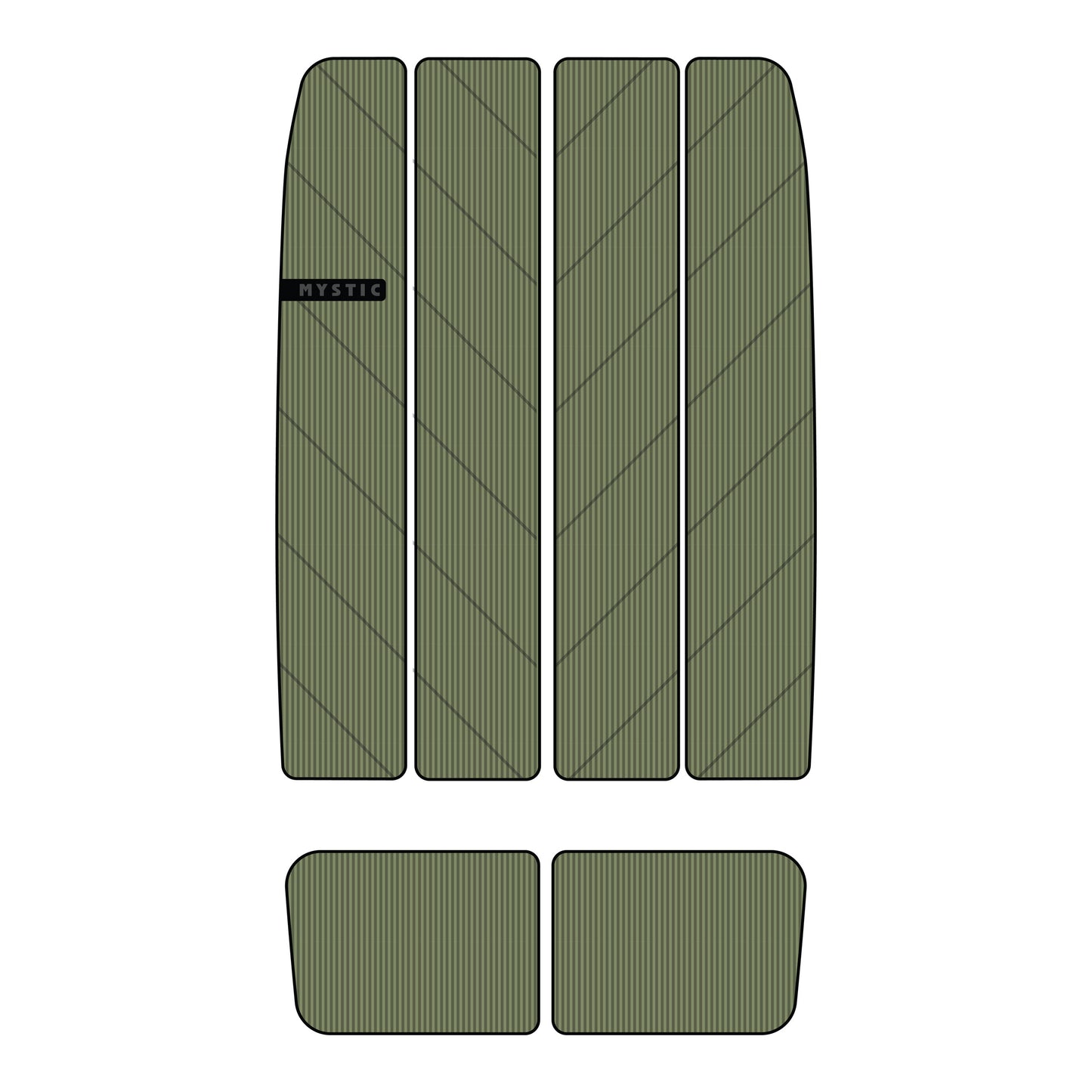 Mystic Ambush Mid + Front Deckpad - Deck Pads