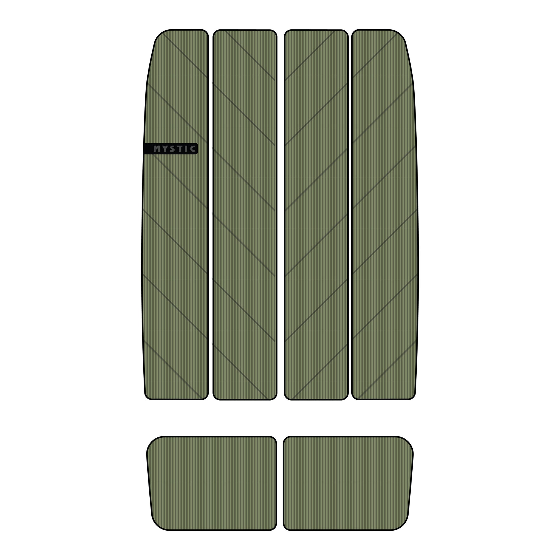Mystic Ambush Mid + Front Deckpad - Deck Pads