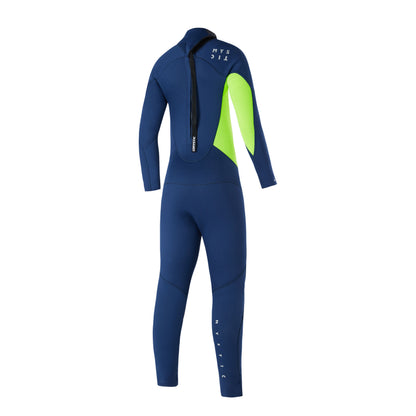 Mystic Star Fullsuit 3/2mm Bzip Flatlock Junior - Fullsuit / Back-zip
