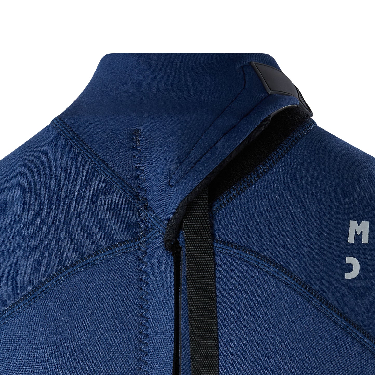Mystic Star Shorty 3/2mm Bzip Flatlock Junior Night Blue - Short Arm / Back-zip