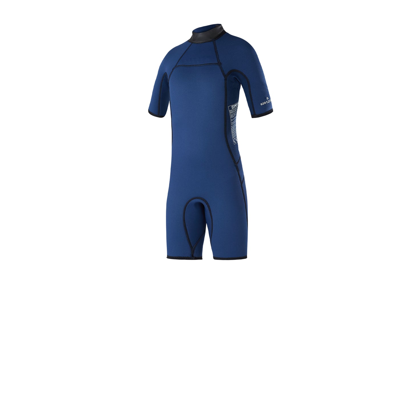 Mystic Star Shorty 3/2mm Bzip Flatlock Kids - Short Arm / Back-zip