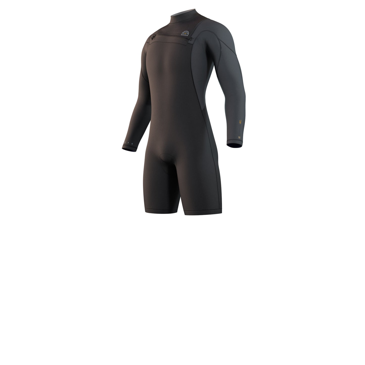 Mystic Marshall Longarm Shorty 3/2mm Fzip - Long Arm / Front-zip