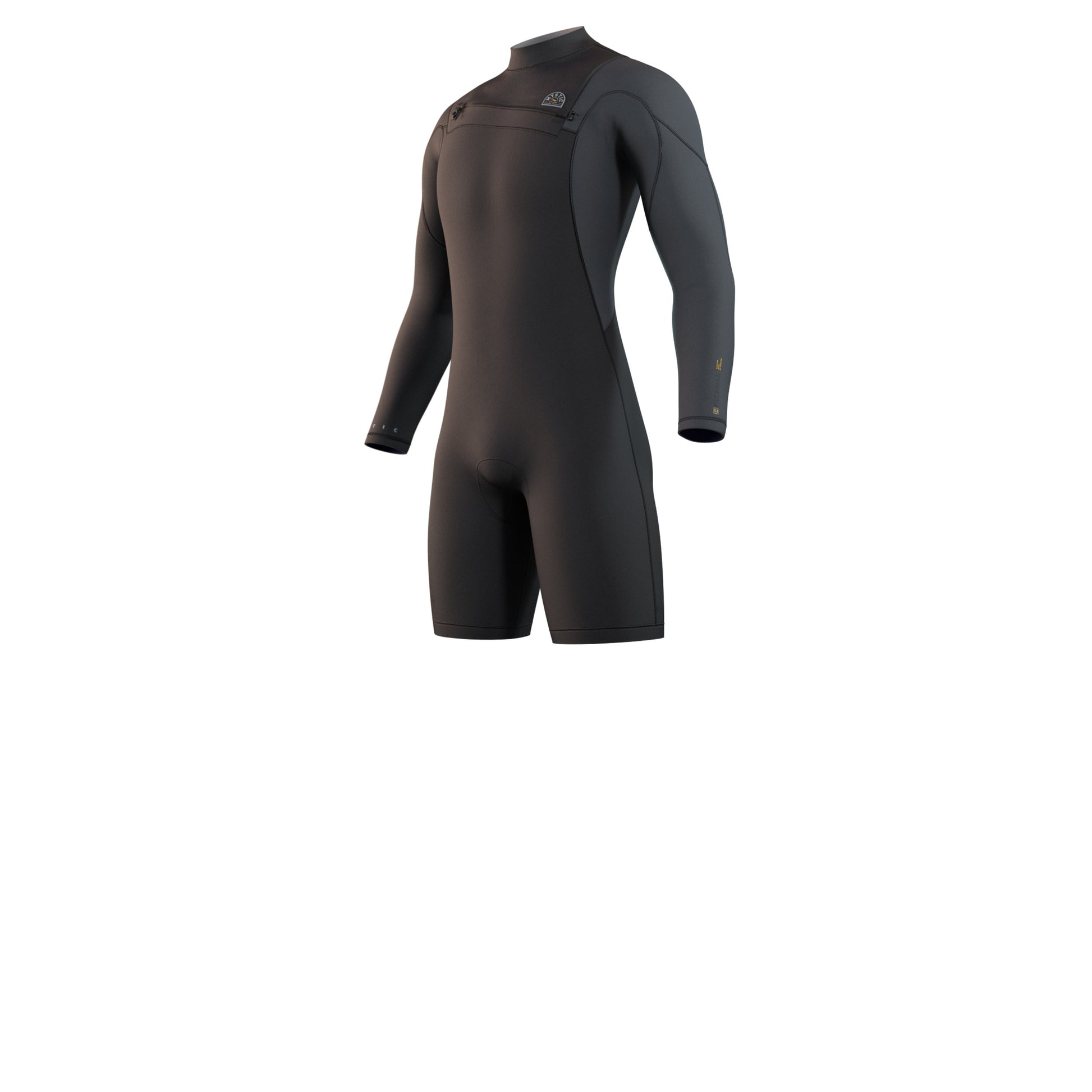 Mystic Marshall Longarm Shorty 3/2mm Fzip - Long Arm / Front-zip