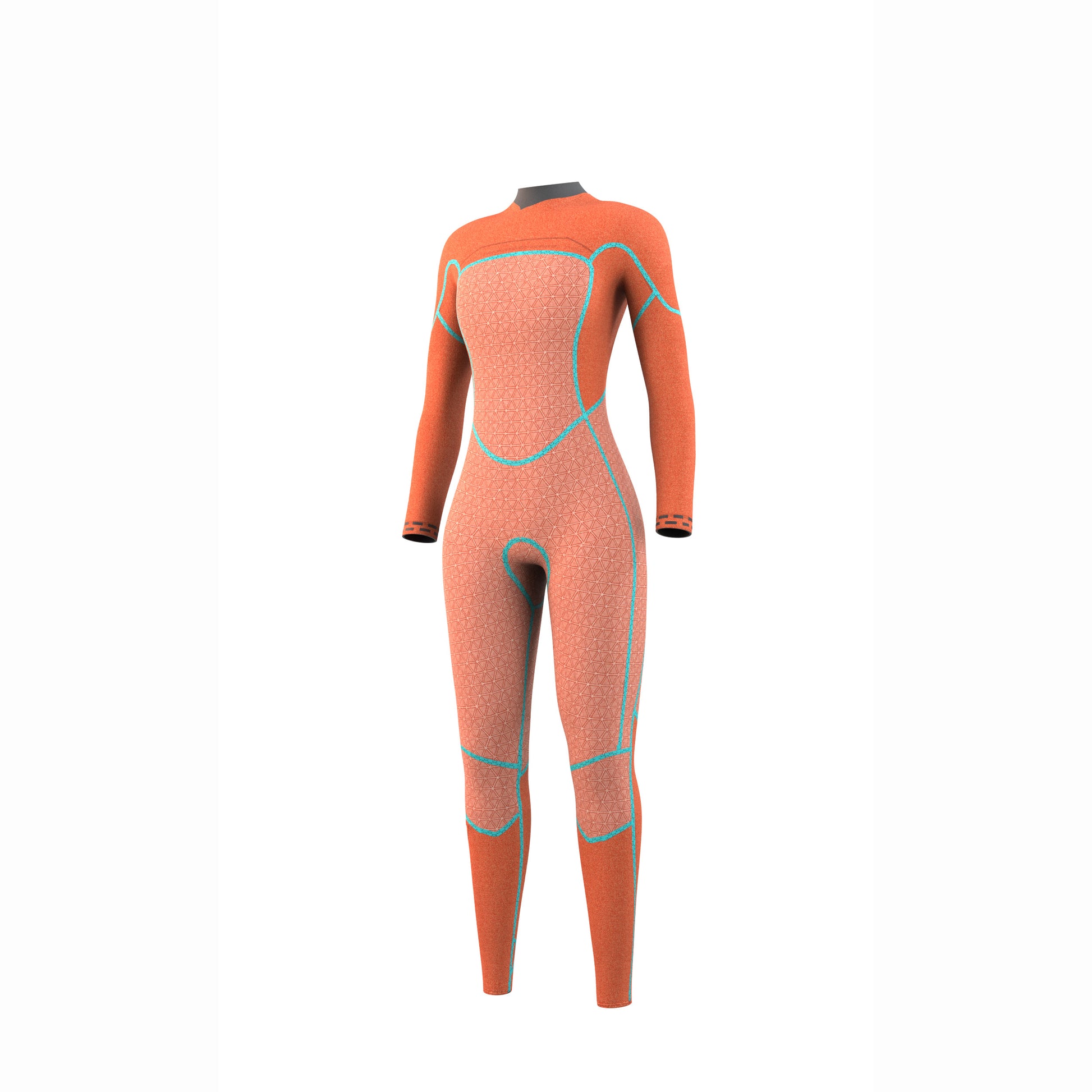 Mystic Gem Fullsuit 5/4mm Double Fzip Women - Fullsuit / Double Front-zip