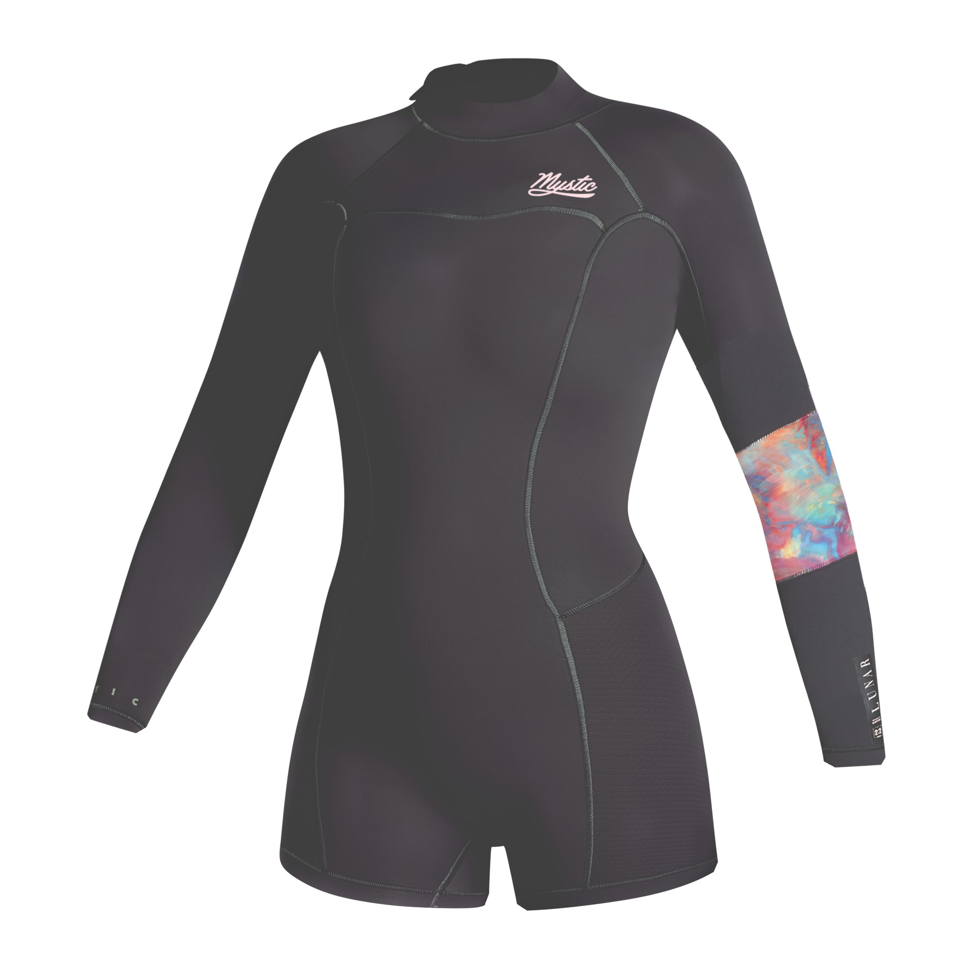 Mystic 23 Lunar Longarm Shorty 2/2mm Bzip Women | 22 - Long Arm / Back-zip