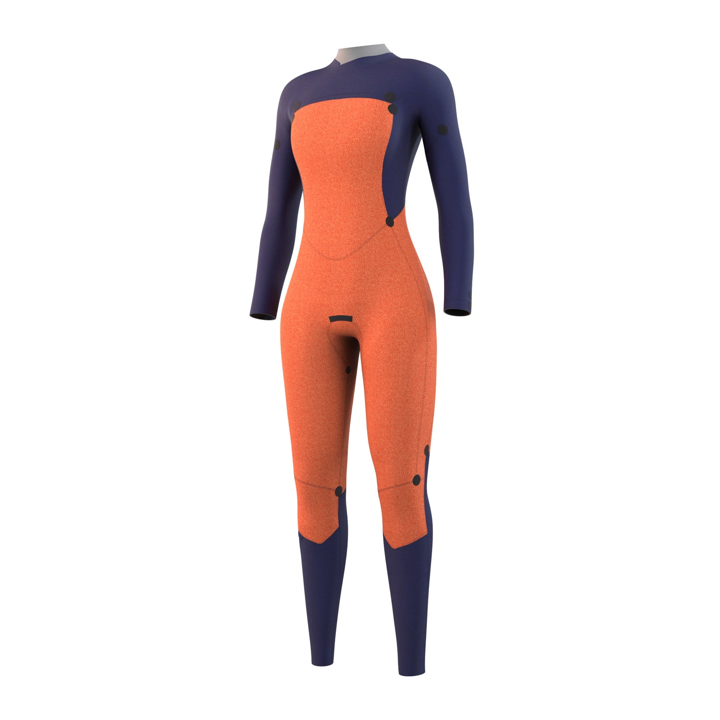 Mystic Dazzled Fullsuit 5/3mm Double Fzip Women - Black - Fullsuit / Double Front-zip
