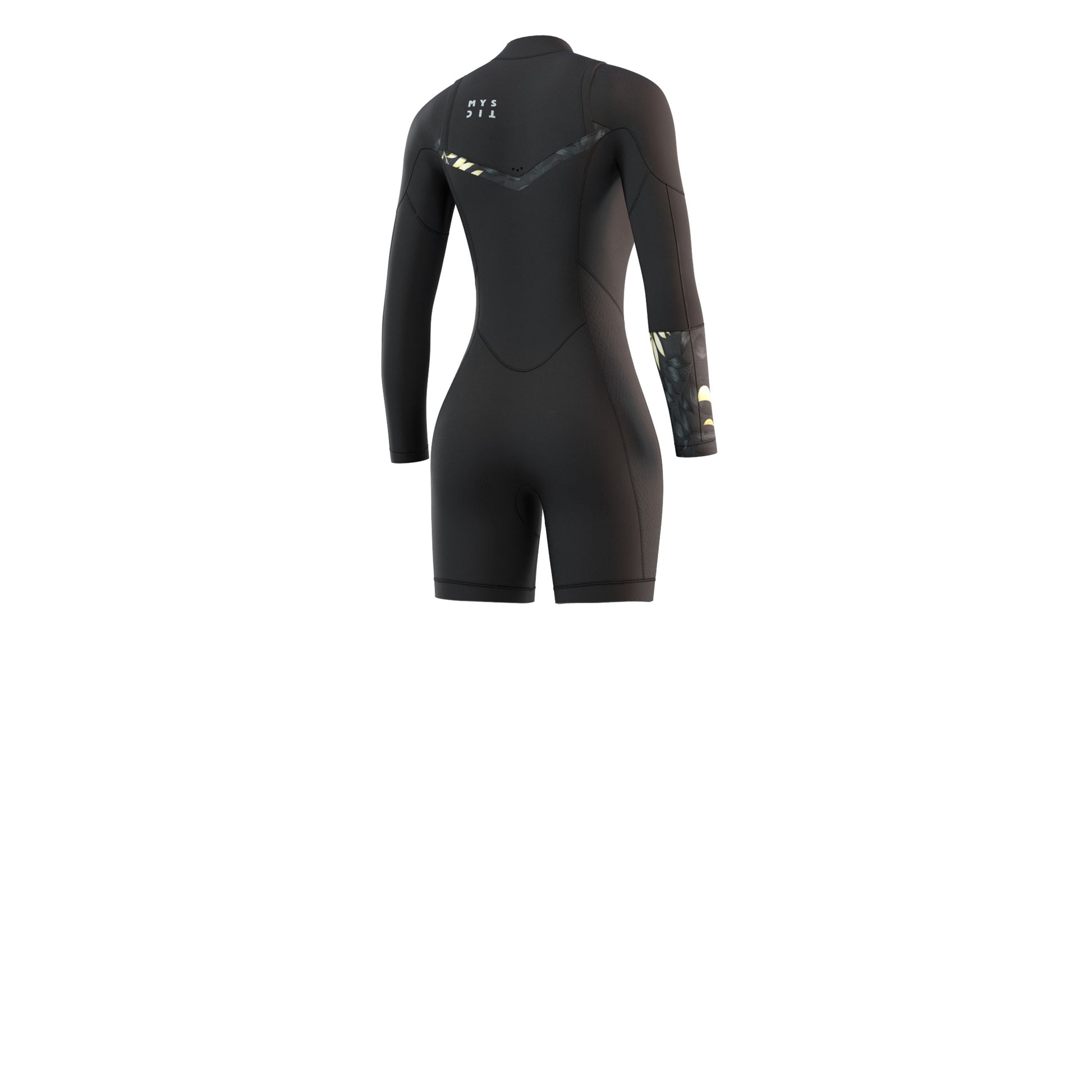 Mystic Dazzled Longarm Shorty 3/2mm Double Fzip Women - Spring Wetsuits