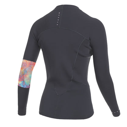 Mystic Lunar L/S Vest Neoprene 2mm Women Dark Grey - Jackets
