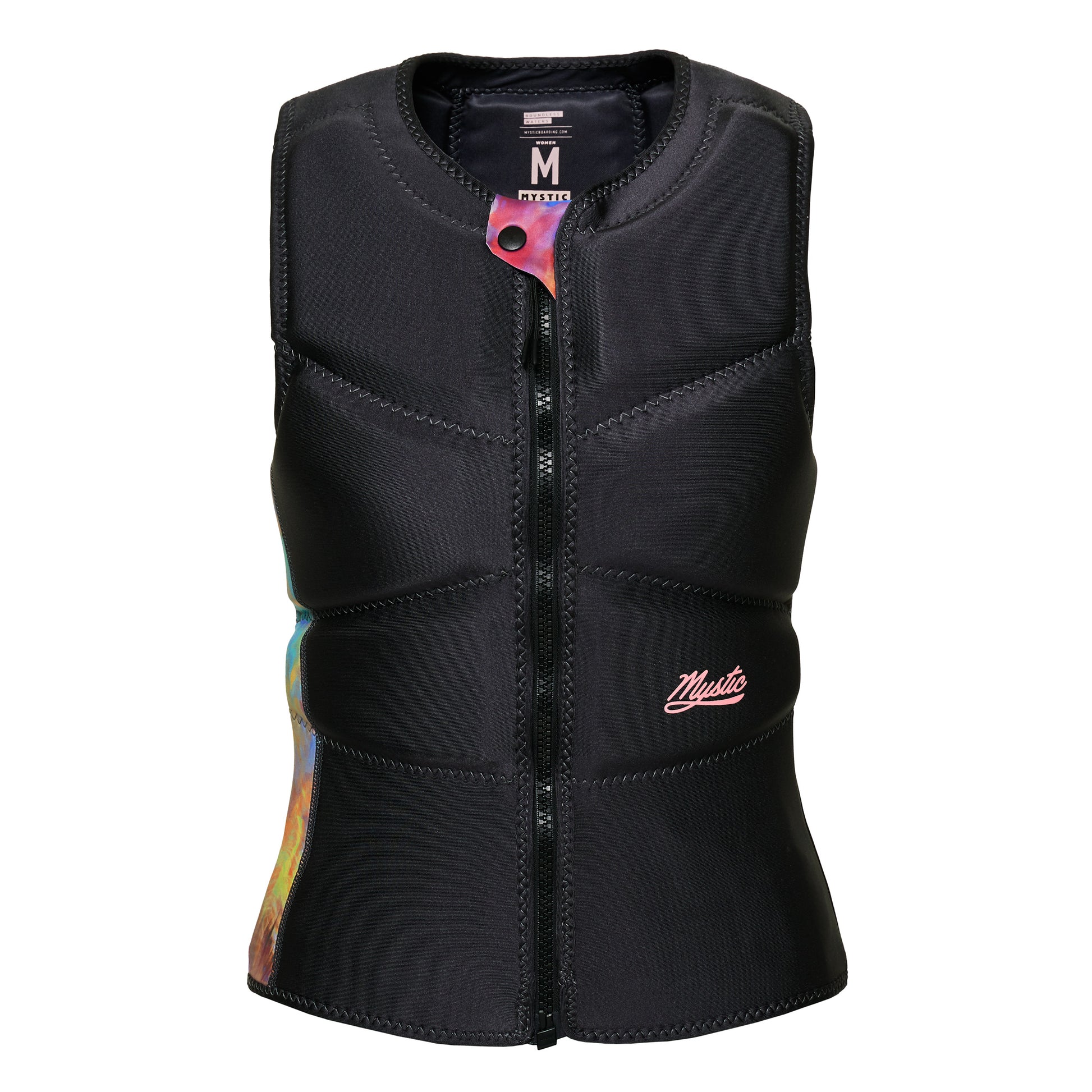 Mystic Ruby Impact Vest Fzip Kite Women Dark Grey - Impact Kite Vests