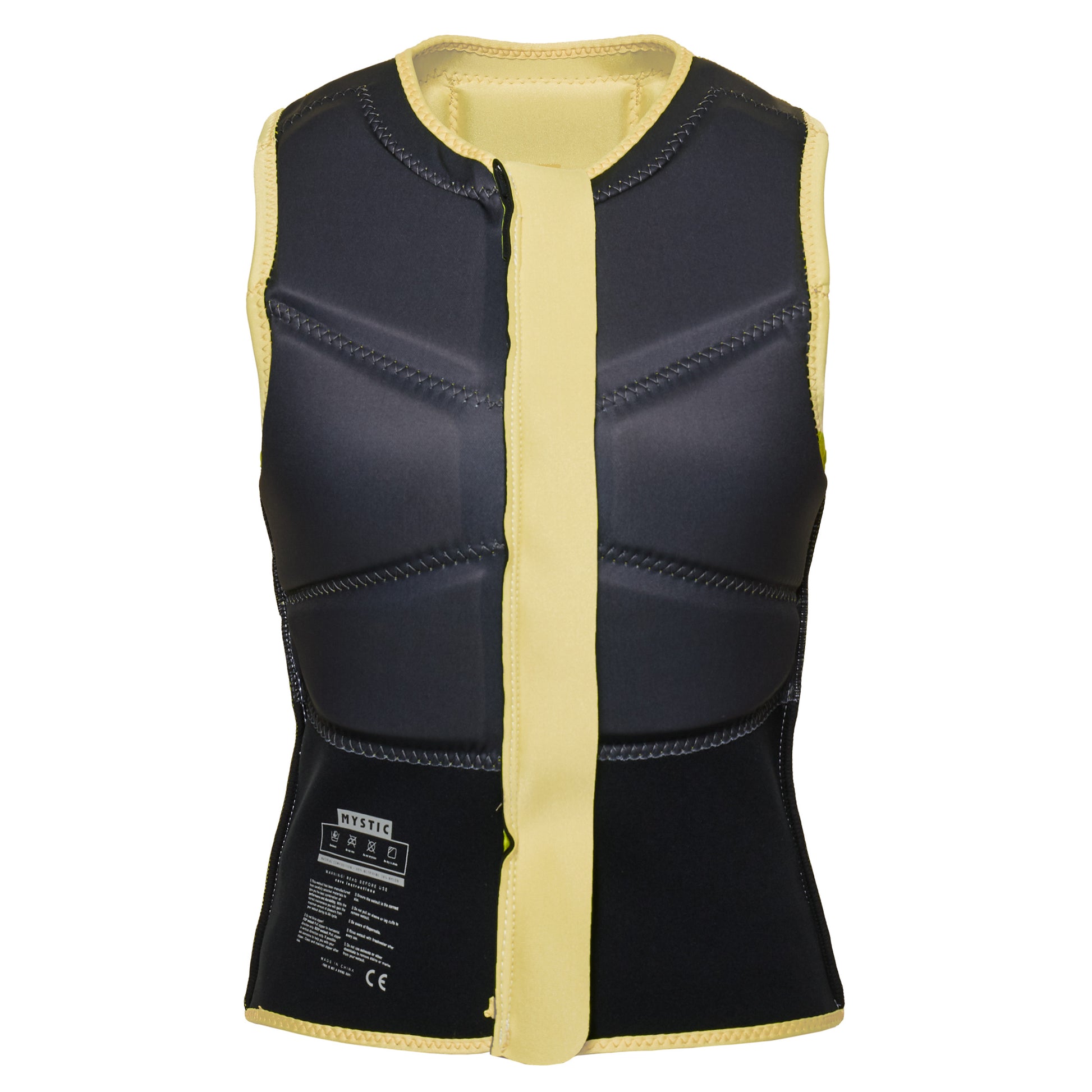 Mystic Star Impact Vest Fzip Kite Women Pastel Yellow - Impact Kite Vests