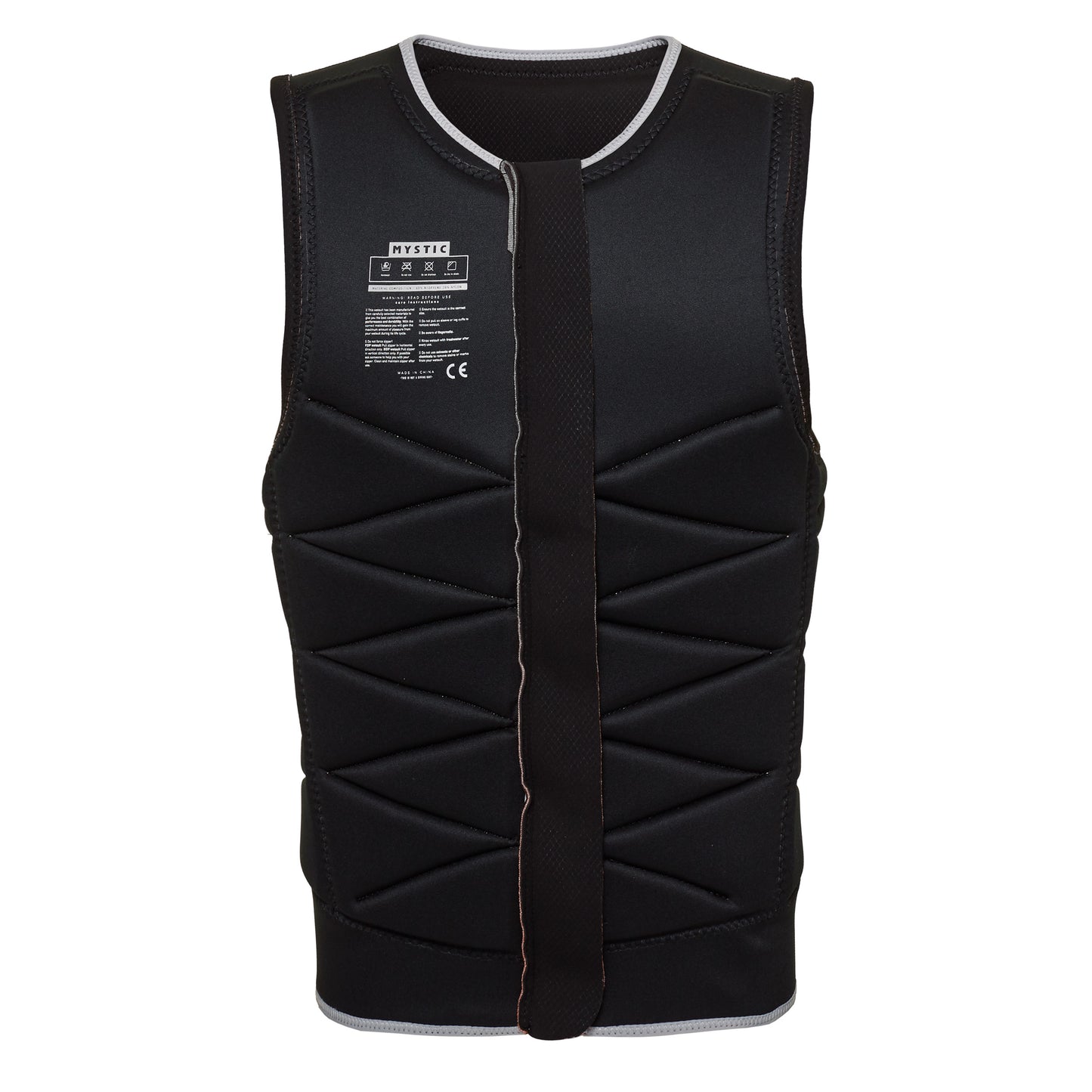 Mystic Outlaw Impact Vest Fzip Wake - Impact Wake Vests