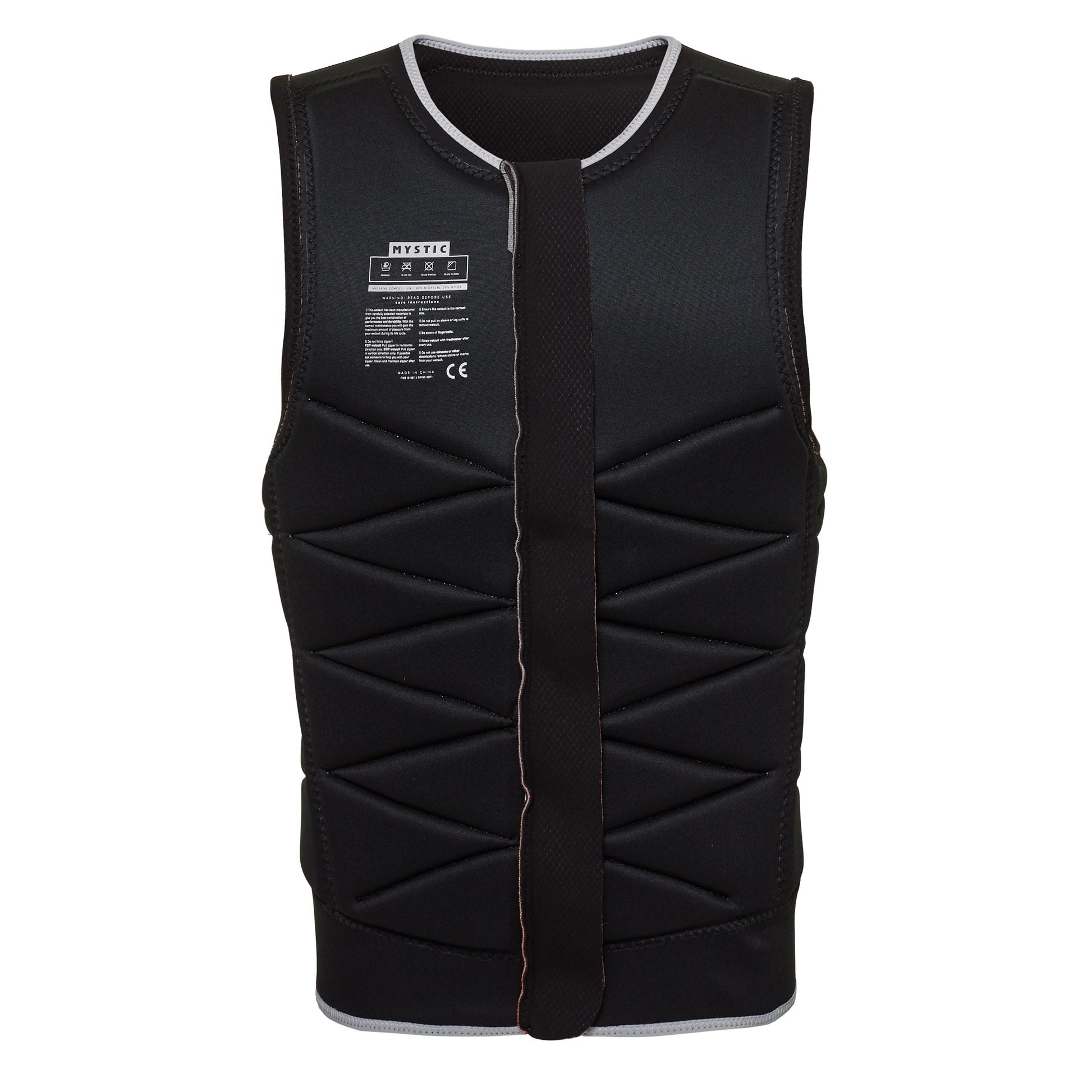 Mystic Outlaw Impact Vest Fzip Wake - Impact Wake Vests