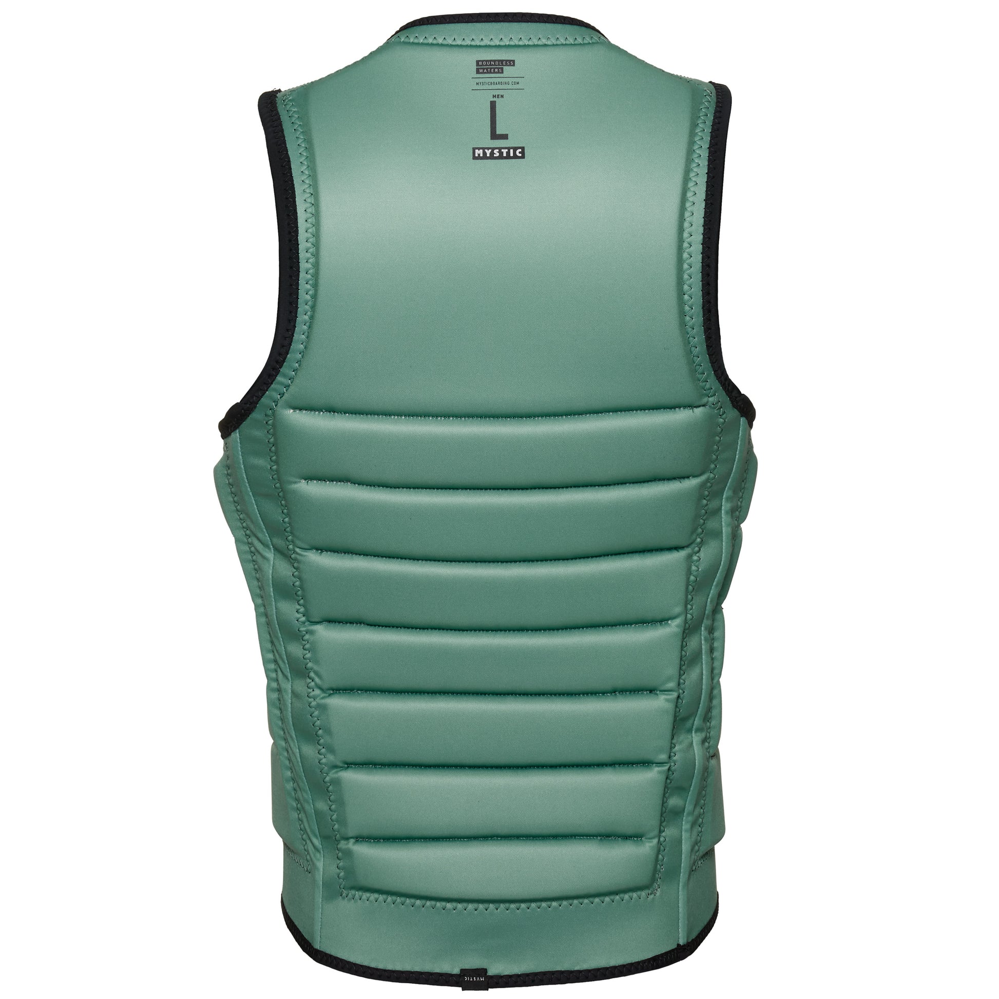 Mystic Check Out Impact Vest Fzip Wake - Impact Wake Vests