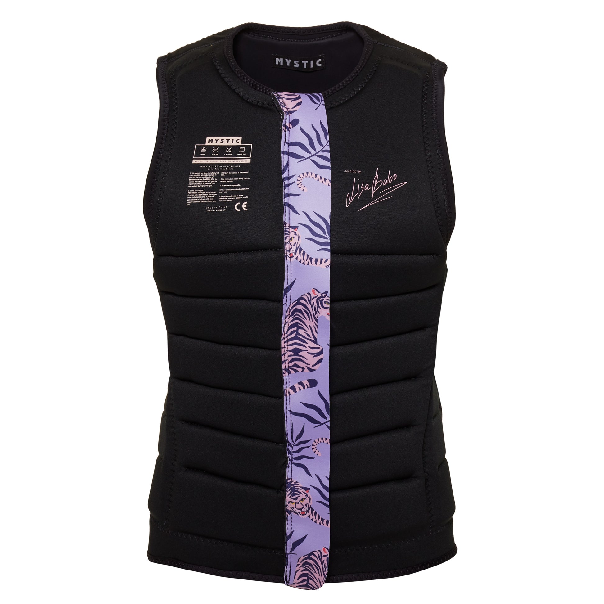 Mystic Zodiac Impact Vest Fzip Wake Women - Impact Wake Vests