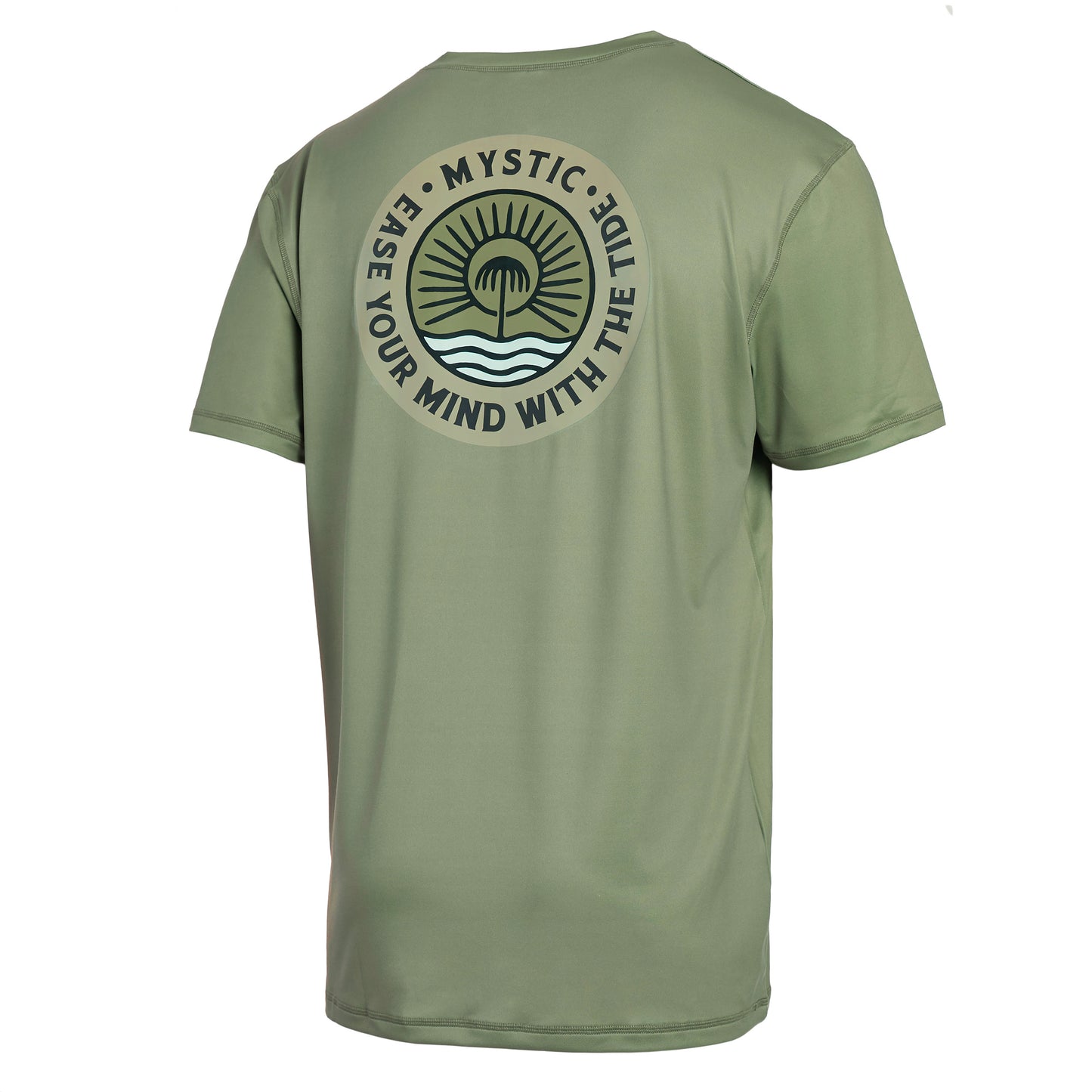 Mystic Ease SS Rashvest Olive Green - S/S Vests