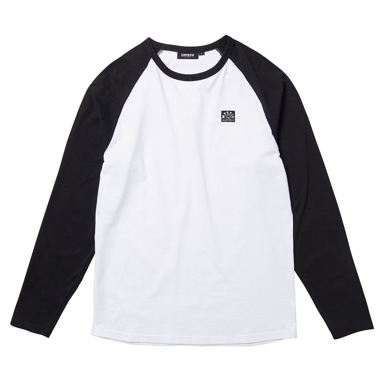 Mystic Lowe LS Tee - Black / White - Tees