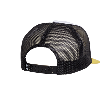 Mystic Boarding Flat Cap White - Caps