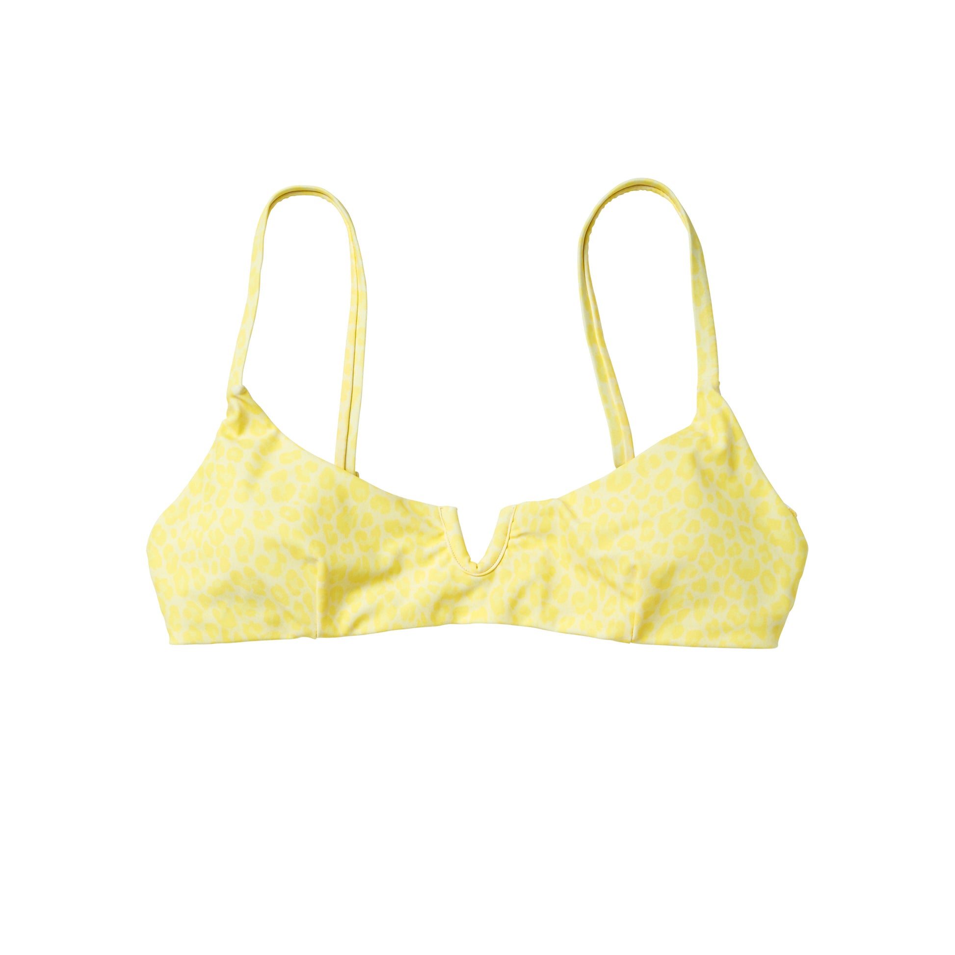 Mystic Mesmerizing Bikini Top Pastel Yellow - Bikini Tops