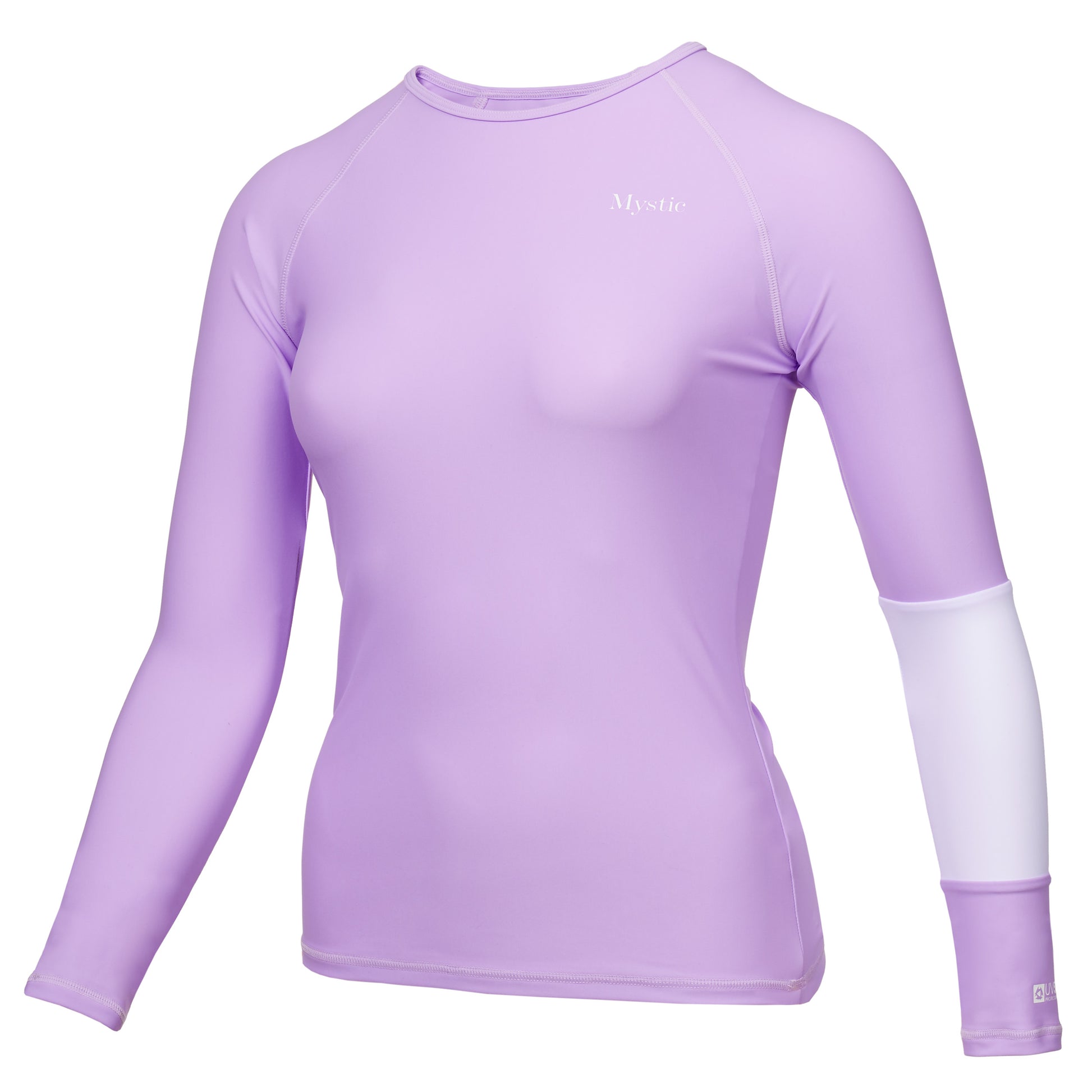 Mystic Jayde LS Rash Vest Women Pastel Lilac - L/S Vests