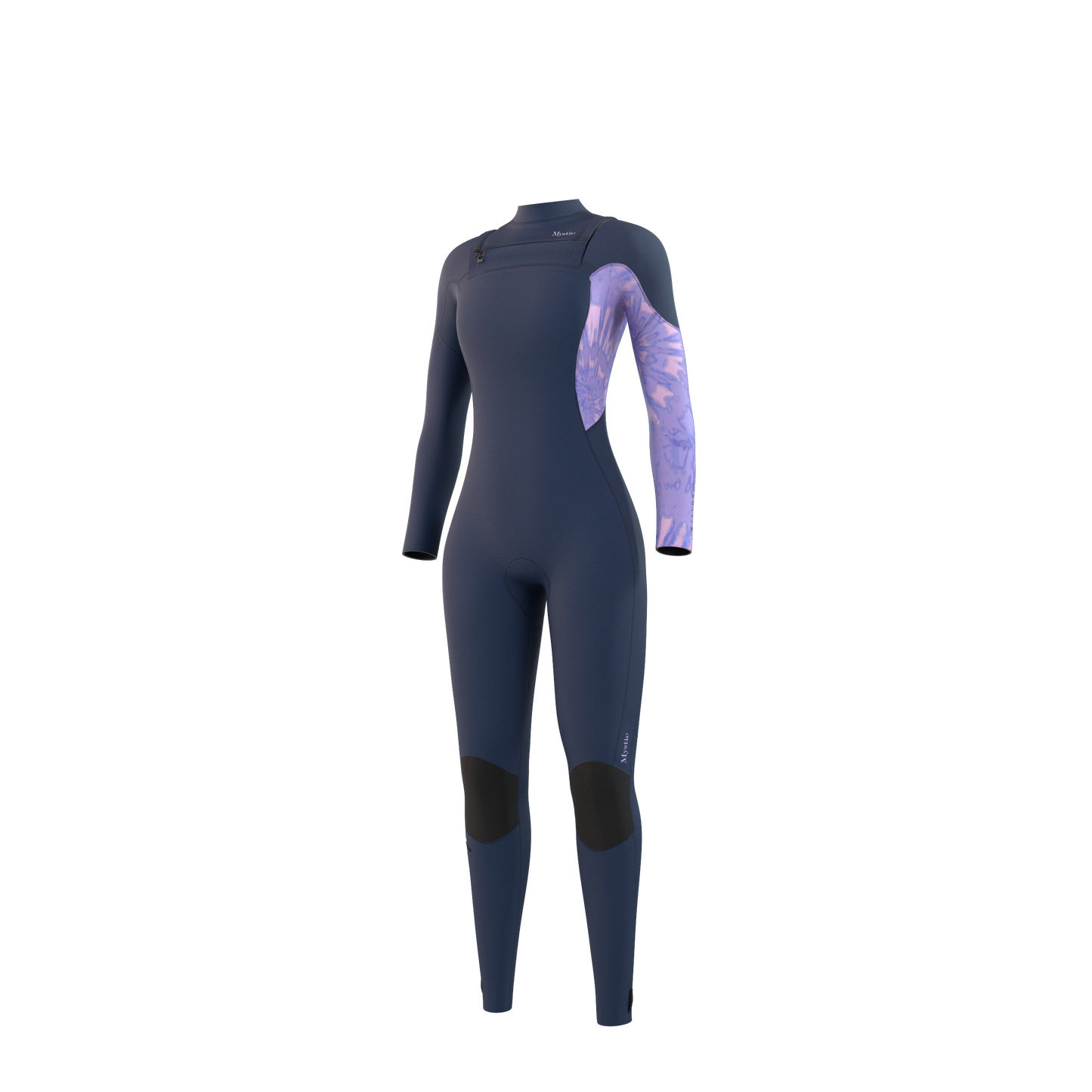 Mystic Jayde Fullsuit 3/2mm Double Fzip Women Navy - Fullsuit / Double Front-zip