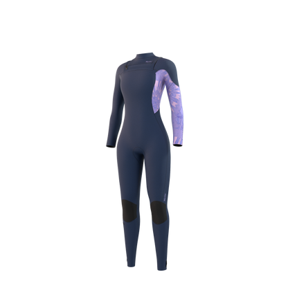 Mystic Jayde Fullsuit 3/2mm Double Fzip Women Navy - Fullsuit / Double Front-zip