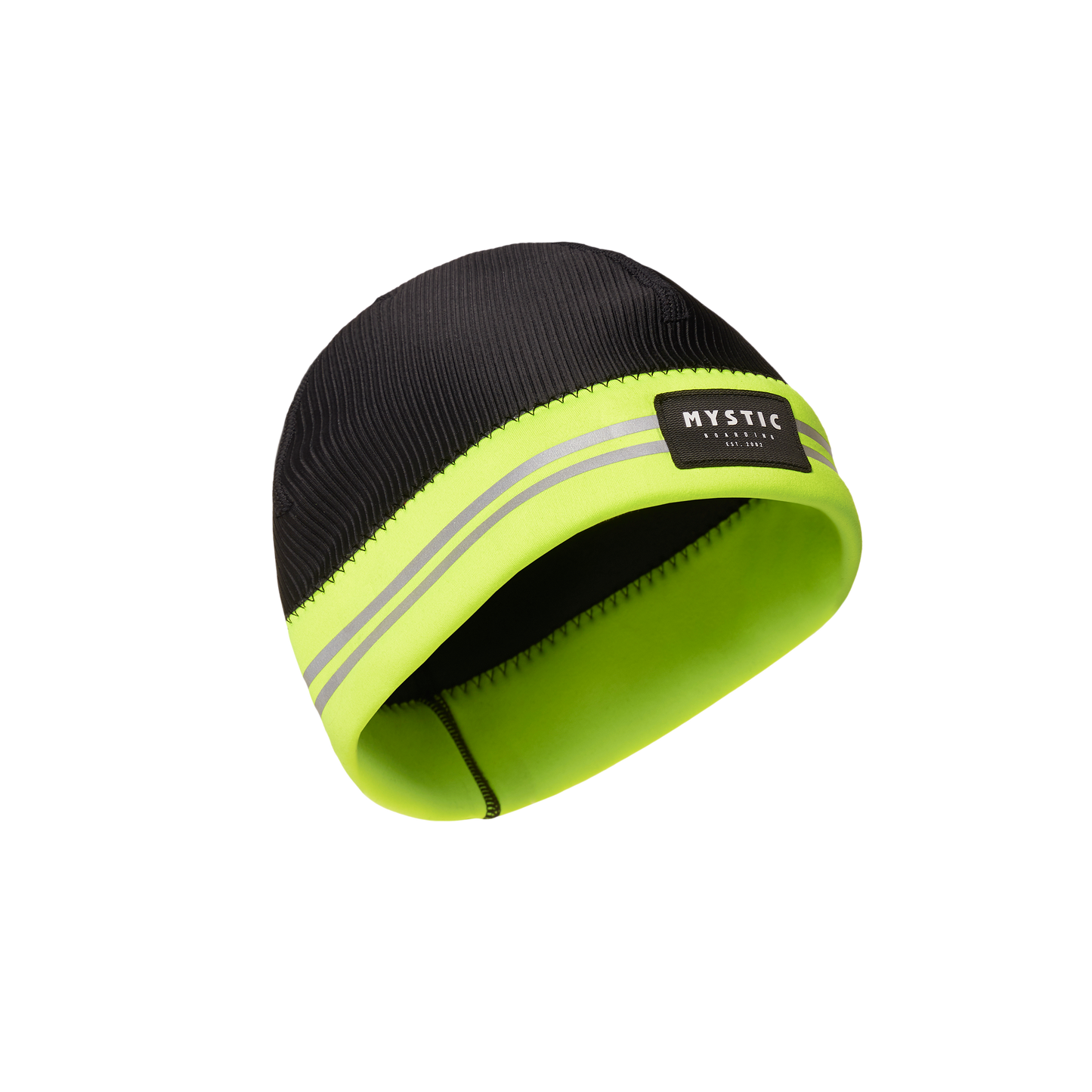 Mystic Beanie Neoprene Reflective 2mm Flash Yellow - Beanies