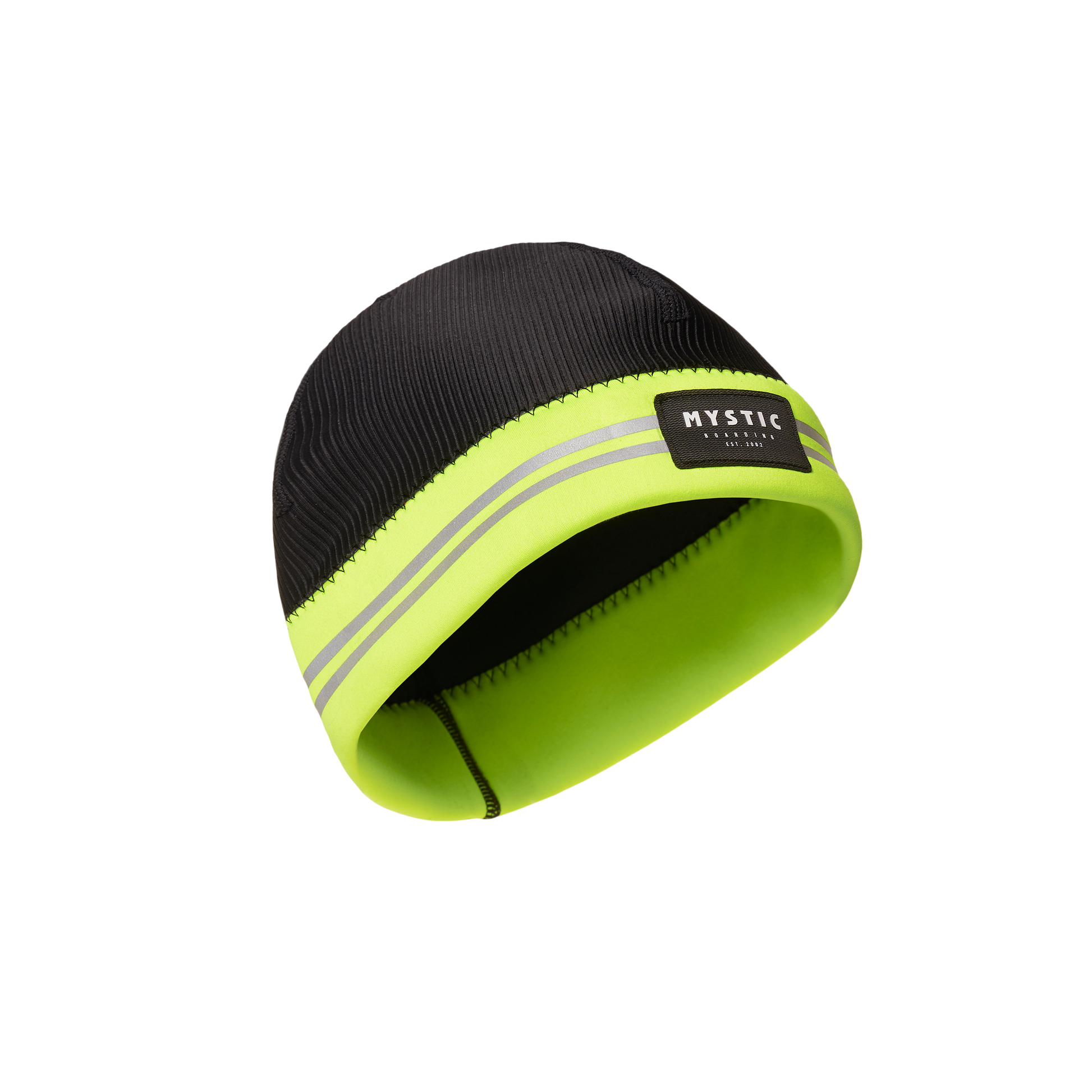 Mystic Beanie Neoprene Reflective 2mm Flash Yellow - Beanies