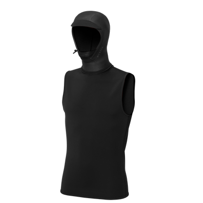 Mystic Neoprene Top with hood 3/2mm - Hoodies
