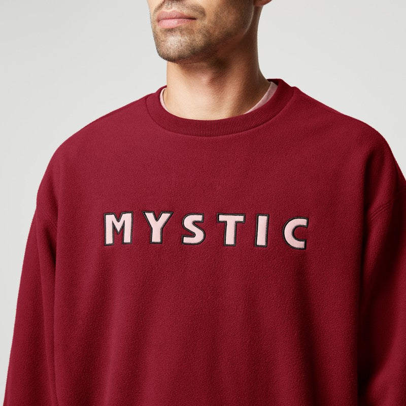 Mystic The Heat Box Crew Sweat Merlot - Sweats
