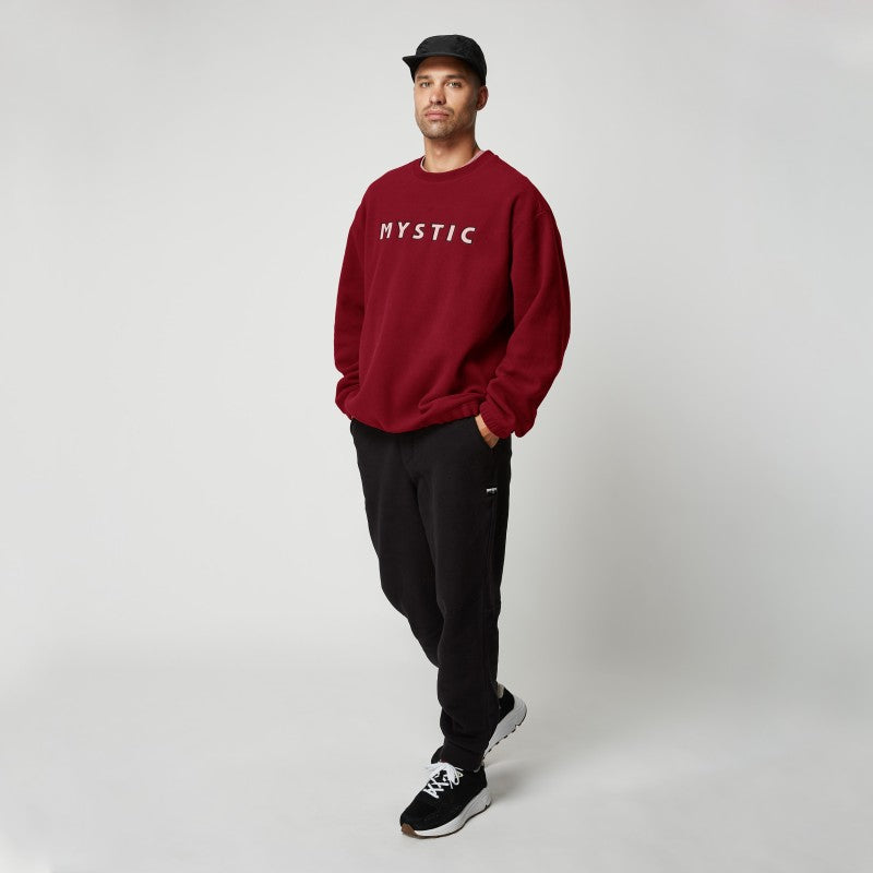 Mystic The Heat Box Crew Sweat Merlot - Sweats