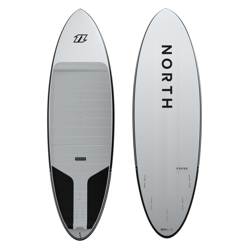 North Cross Surfboard White (w/o fins) | 23 - Waveboards