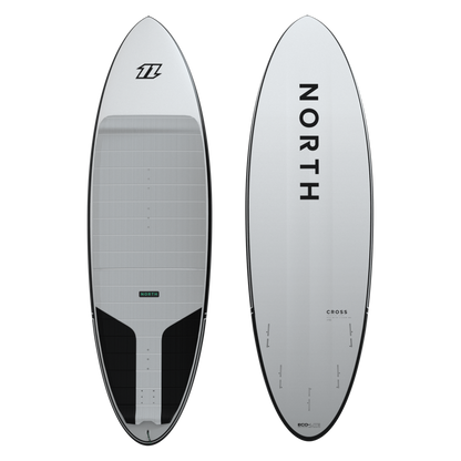 North Cross Surfboard White (w/o fins) | 23 - Waveboards