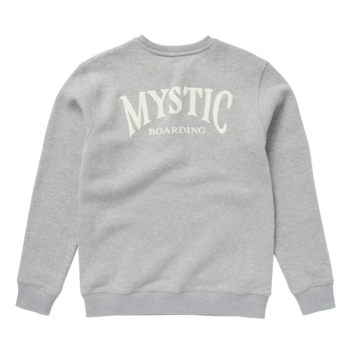 Mystic Ethos Crew Sweat Light Grey Melee | 23 - Jackets