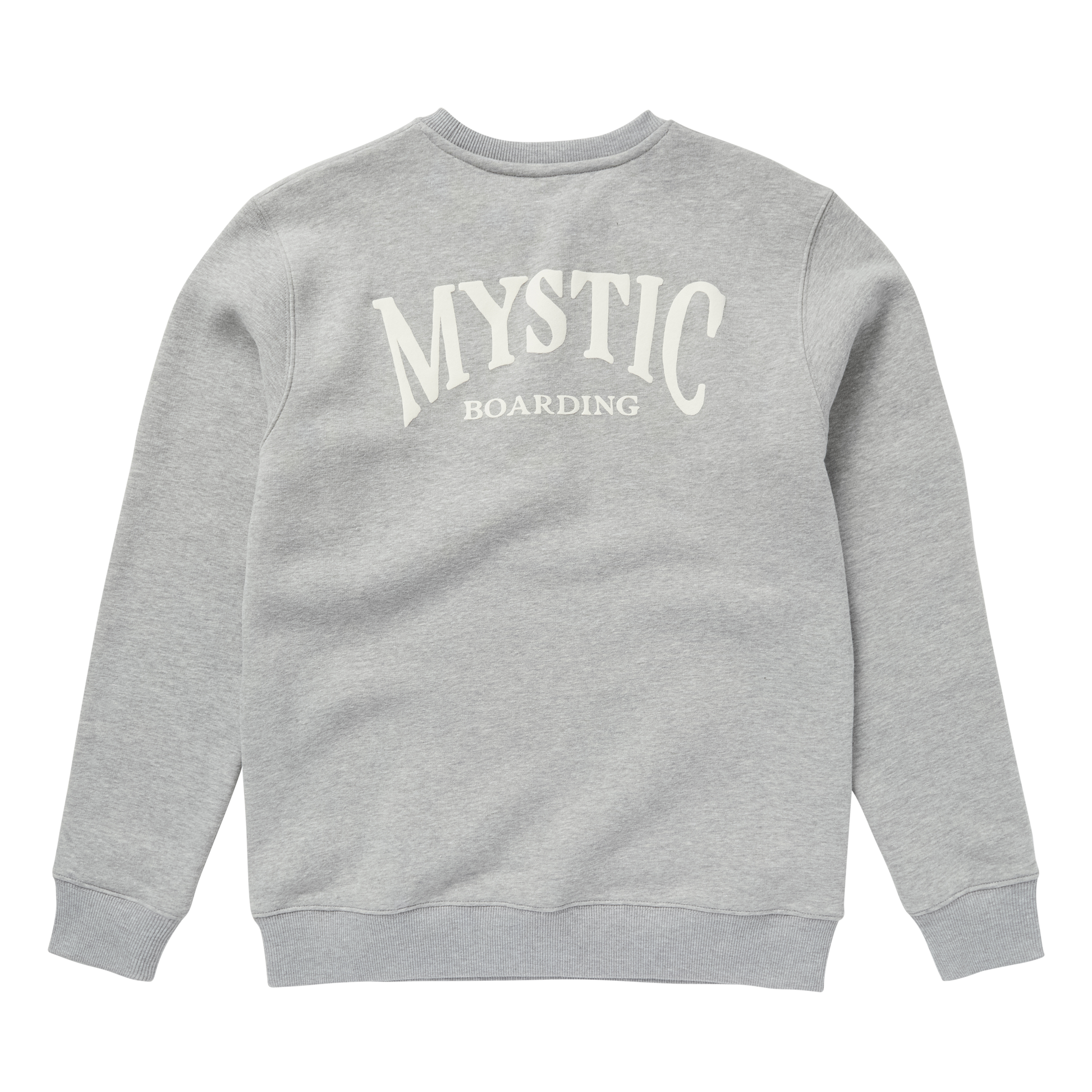 Mystic Ethos Crew Sweat Light Grey Melee | 23 - Jackets
