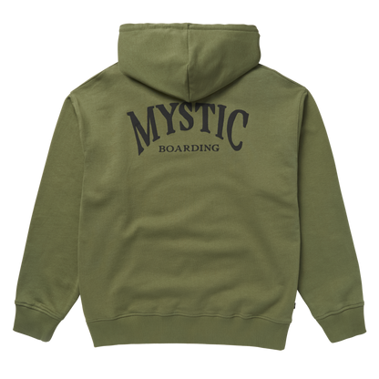 Mystic Ethos Hood Sweat Dark Olive - Hoodies