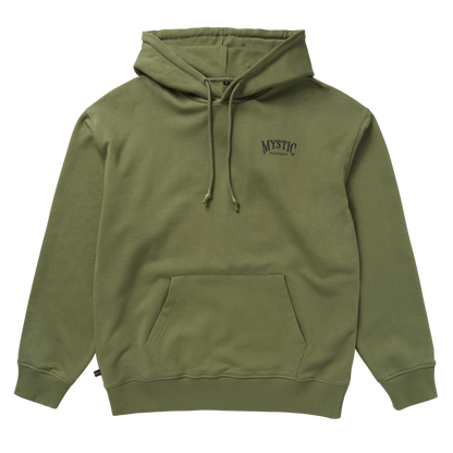 Mystic Ethos Hood Sweat Dark Olive - Hoodies