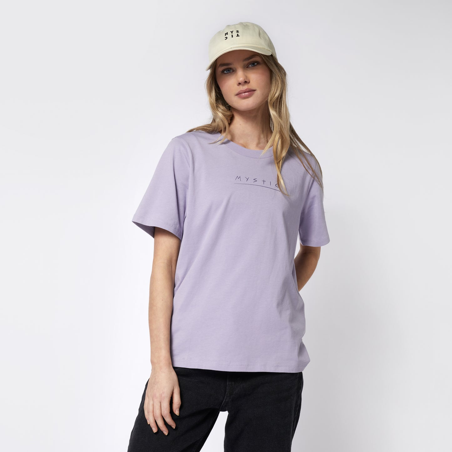 Mystic The Sketch Tee Dusty Lilac - Tees