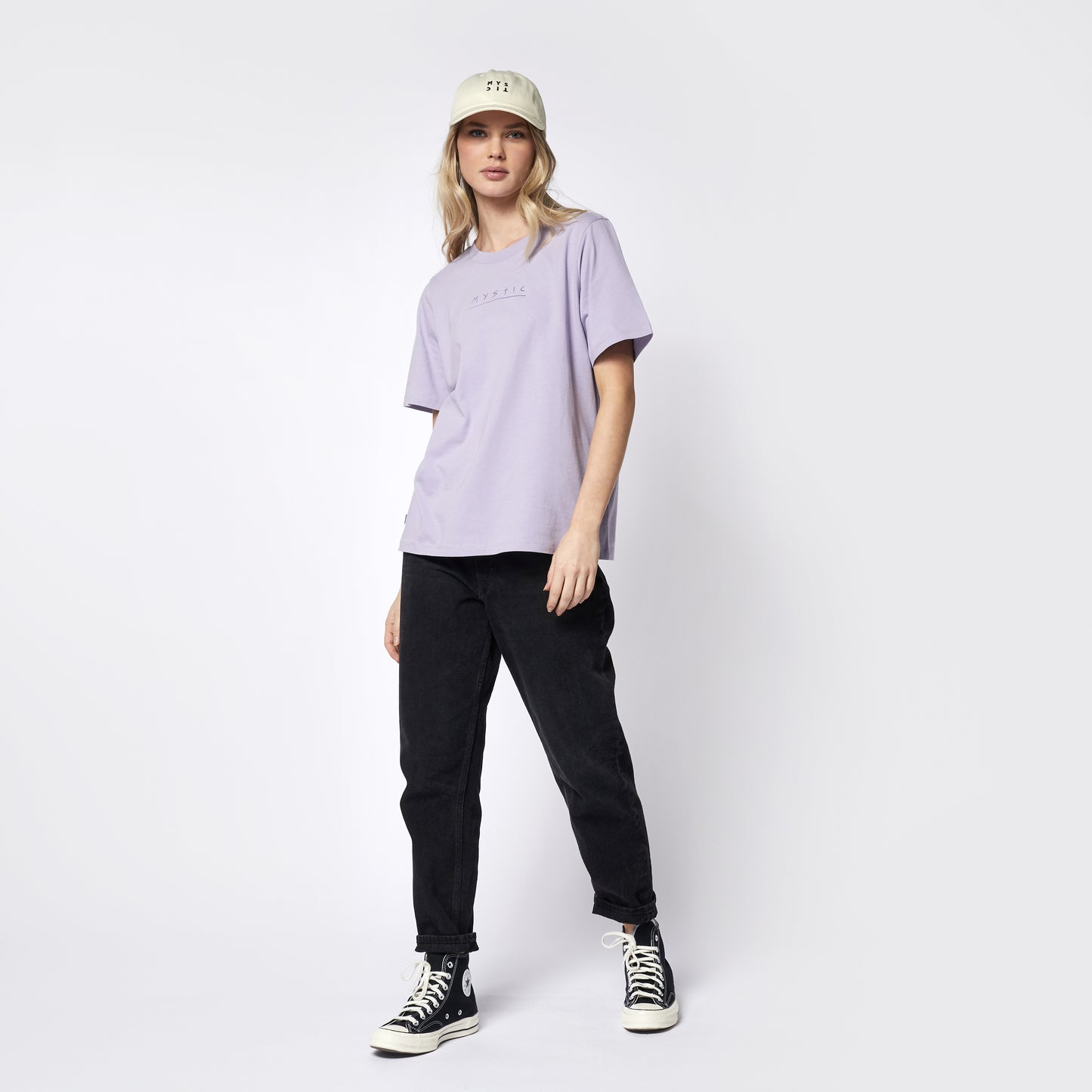 Mystic The Sketch Tee Dusty Lilac - Tees
